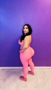 Juicey Body textured scrunch booty set